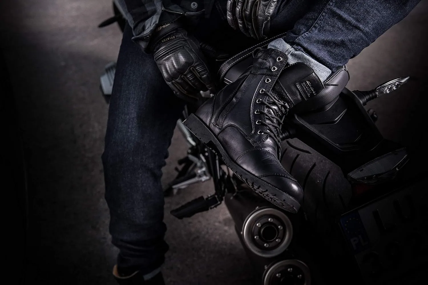 SHIMA Men's Motorcycle Boots, 41 EU