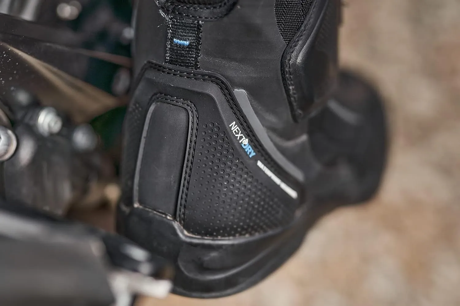 SHIMA STRATO WP, Waterproof Motorcycle Boots for Men - Vented, Reinforced Lightweight Long Biker Riding Boots with ATOP Fast-Closure