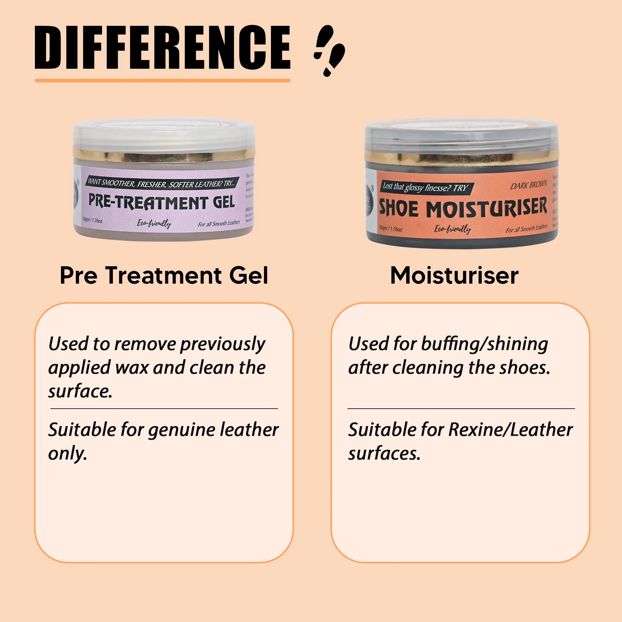 Shoe Mistri Shoe Moisturiser (Dark Brown)- Suitable for Soft Leathers