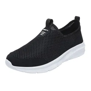 Shoes Men Sport Walking Shoes Comfortable Mens Shoes White 39