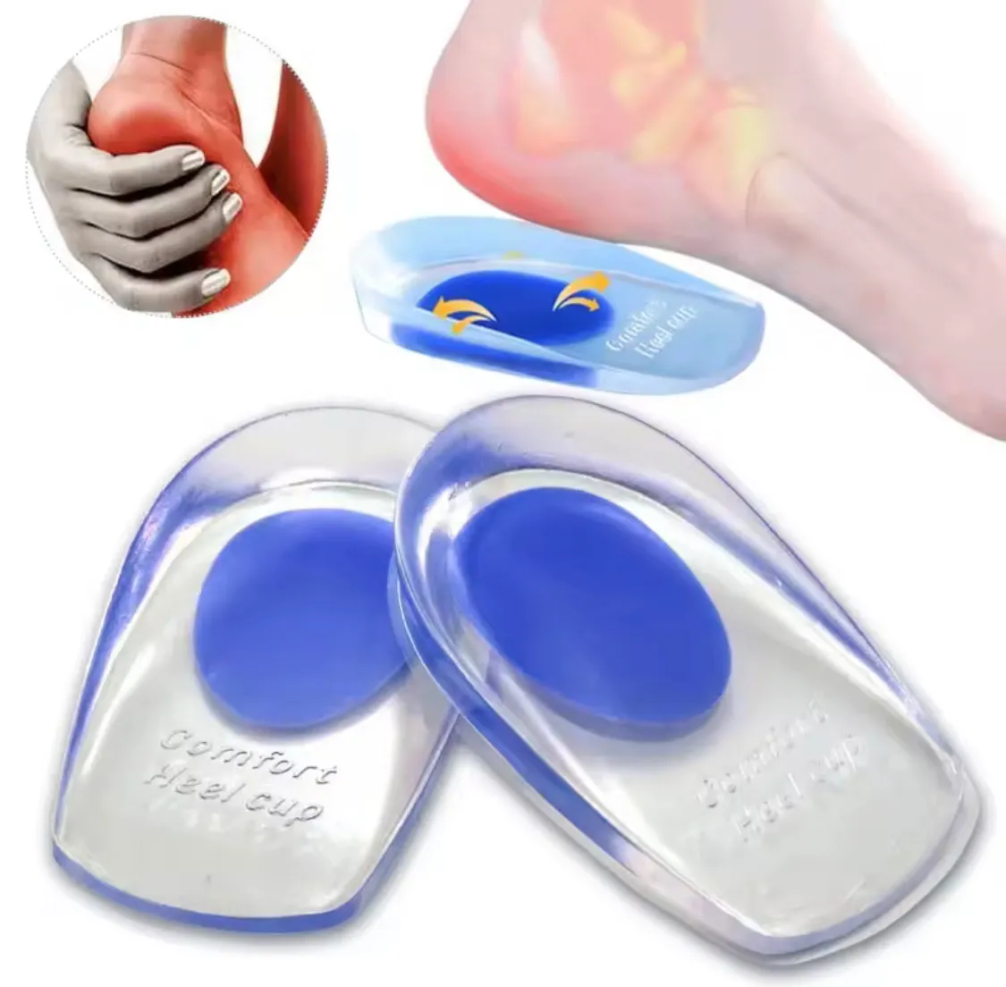 Silicone Gel Soft Insole Cushion