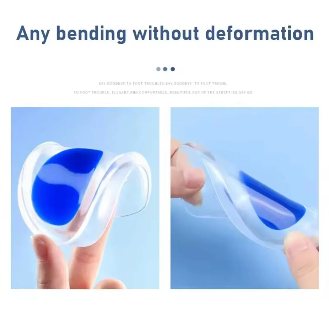 Silicone Gel Soft Insole Cushion
