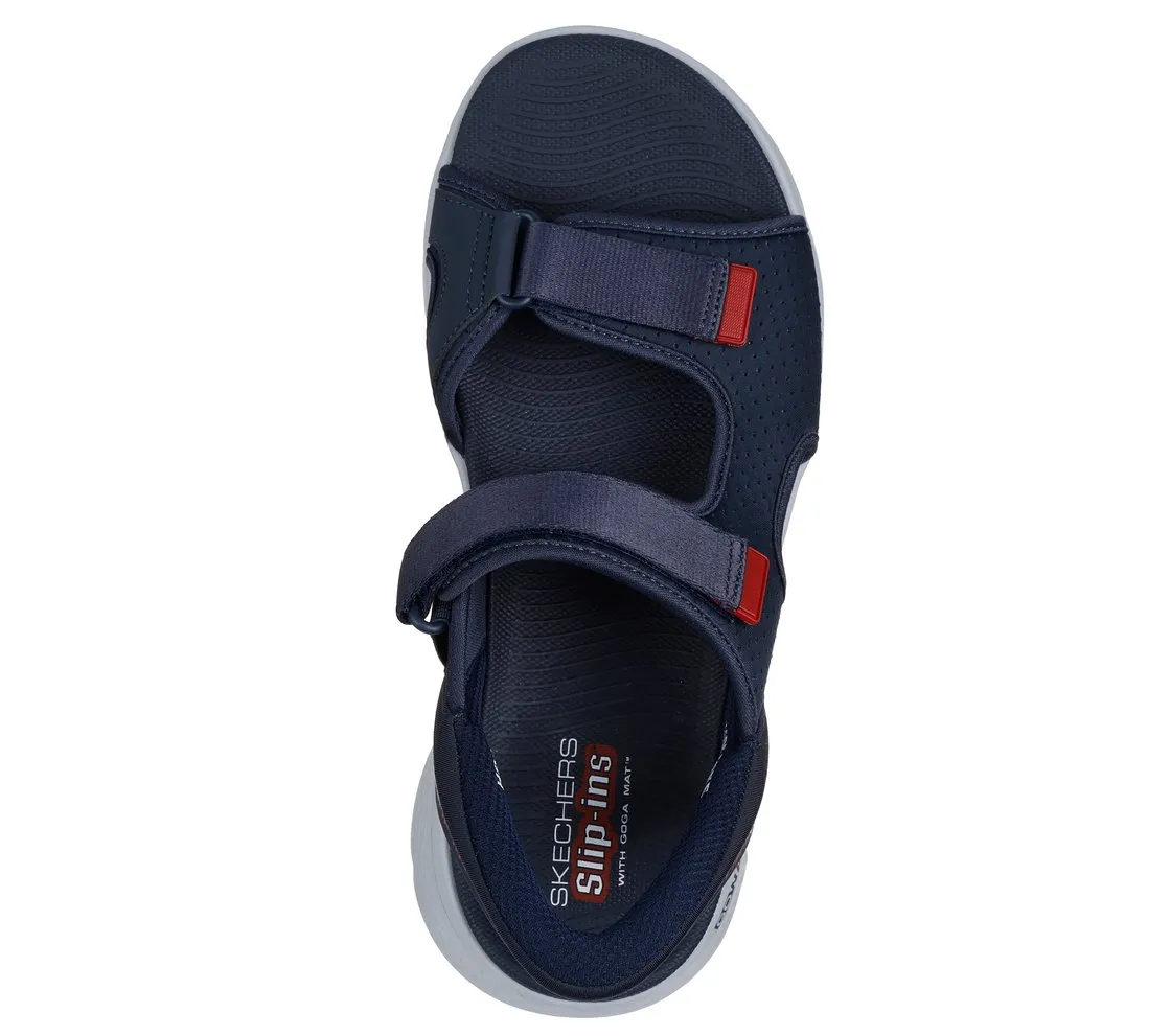 Skechers Men's Slip Ins Go Walk Flex SD- Easy Entry Sandal