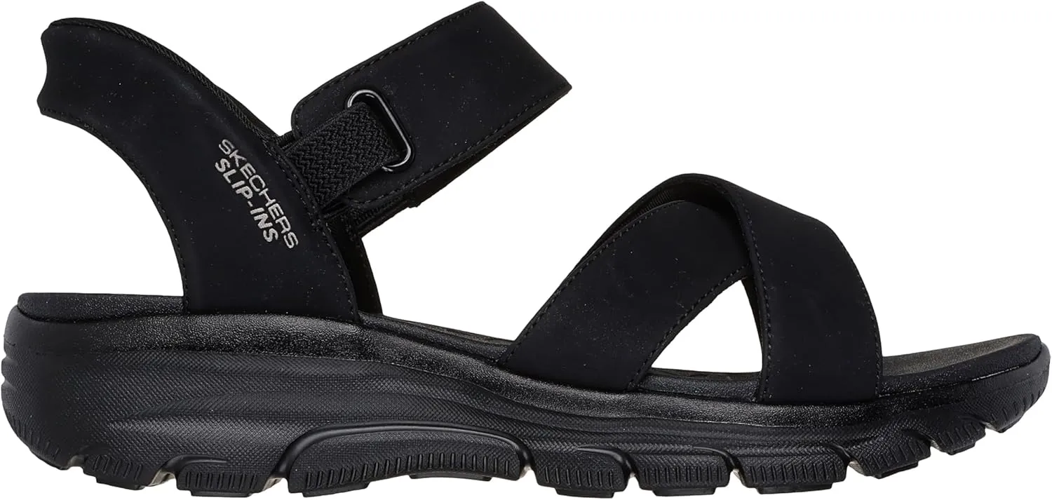 Skechers Women's Easy Going-Somewhere Sunny Sandal