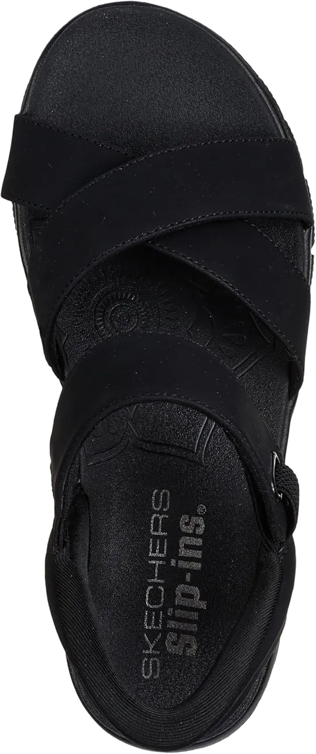 Skechers Women's Easy Going-Somewhere Sunny Sandal