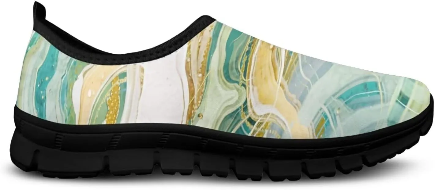Slip On Tennis Shoes Women Soft Various Styles Black Edge