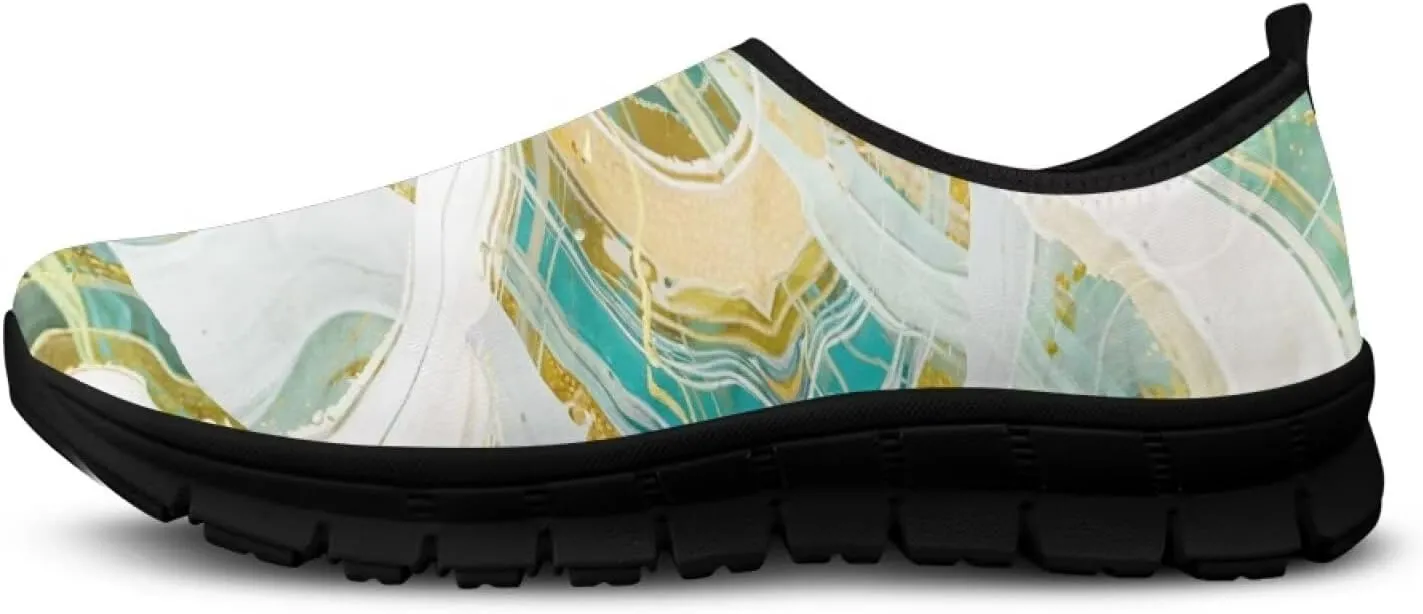 Slip On Tennis Shoes Women Soft Various Styles Black Edge