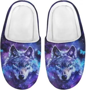 Slippers for Girls Boys Kids Warm Winter Indoor Bedroom Fluffy Slippers Slip-on Shoes Size 9-14.5
