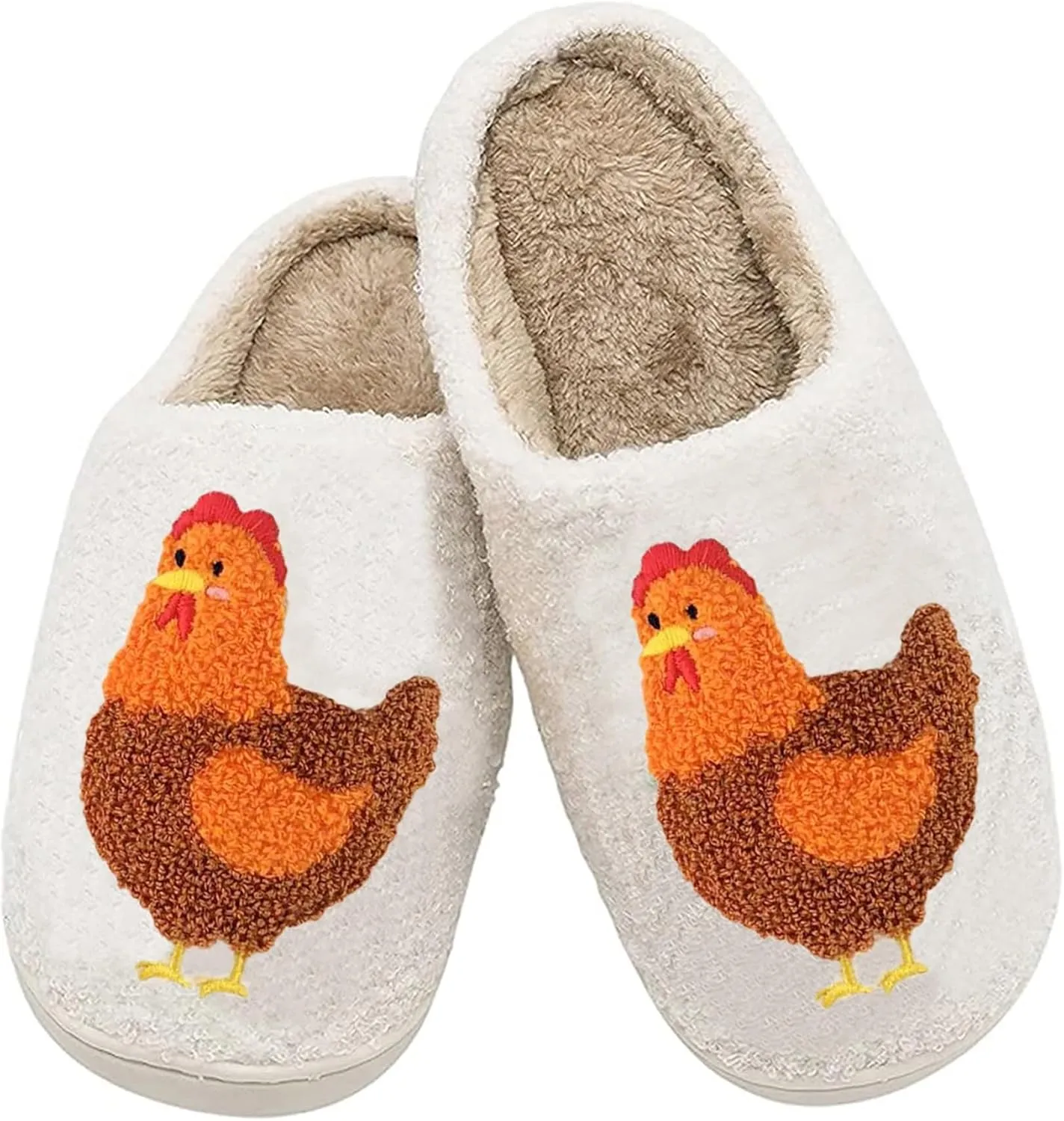 Slippers for Women Men Fuzzy Memory Foam Slipper Fluffy Winter Soft Warm Slip On House Shoes