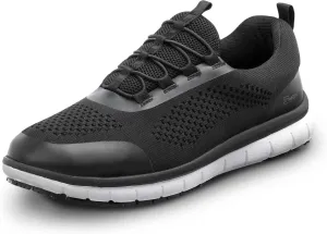 SR Max Anniston, Women's, Black, Slip On Athletic Style Slip Resistant, EH, Soft Toe Work Shoe