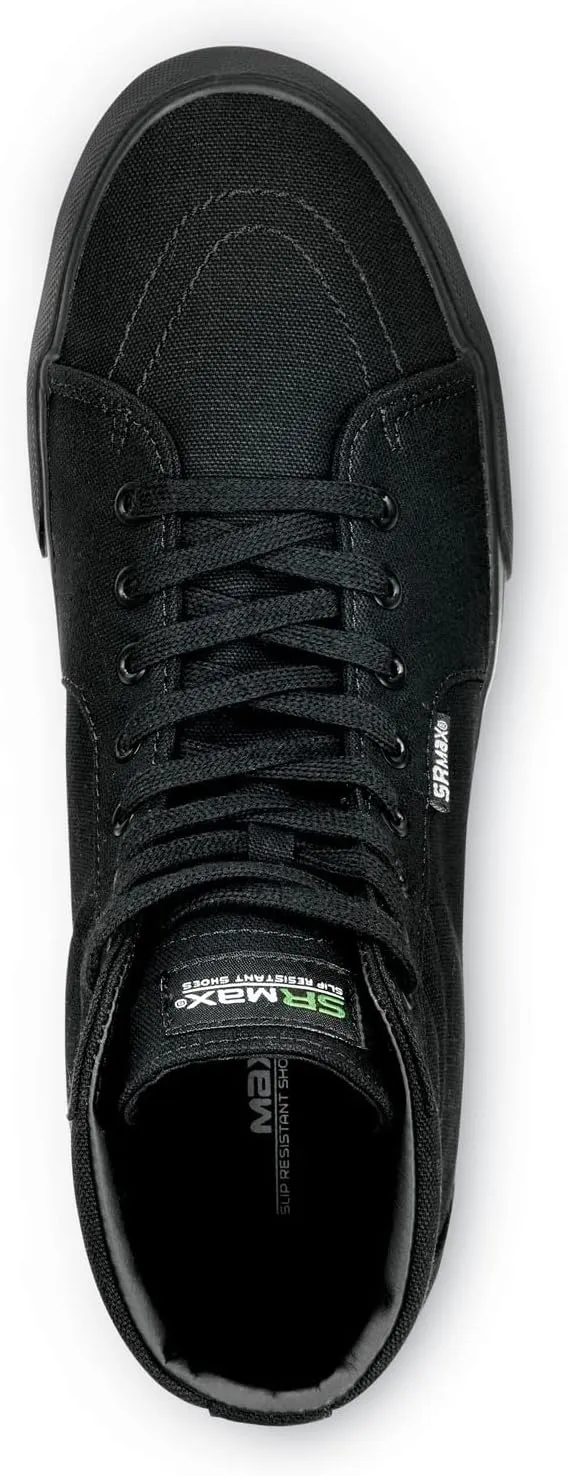 SR Max L.A., Women's, Black, High Top Athletic Style, MaxTrax Slip Resistant, Soft Toe Work Shoe