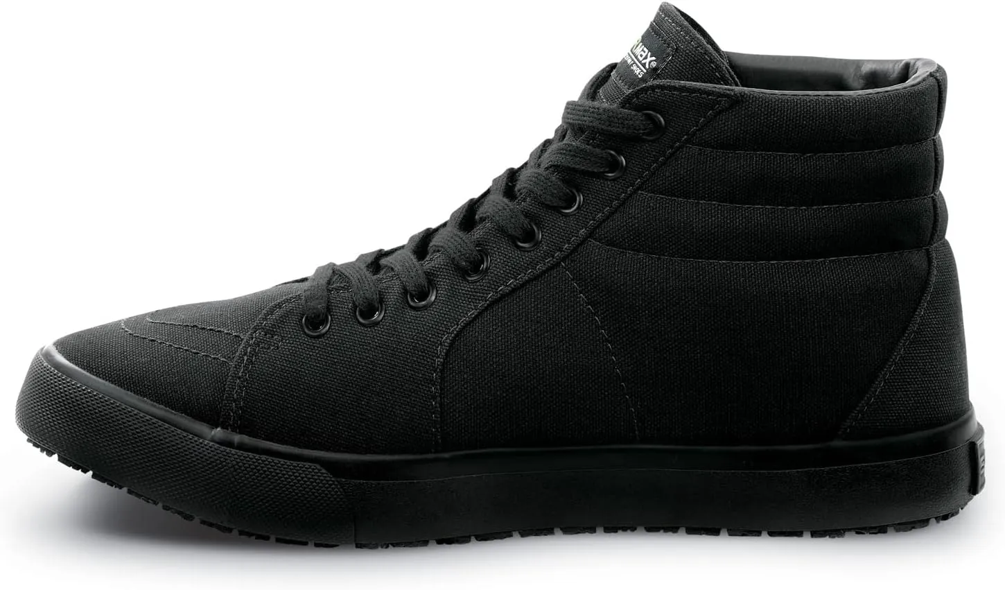 SR Max L.A., Women's, Black, High Top Athletic Style, MaxTrax Slip Resistant, Soft Toe Work Shoe