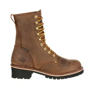 Steel Toe Waterproof 400G Insulated Logger Work Boot