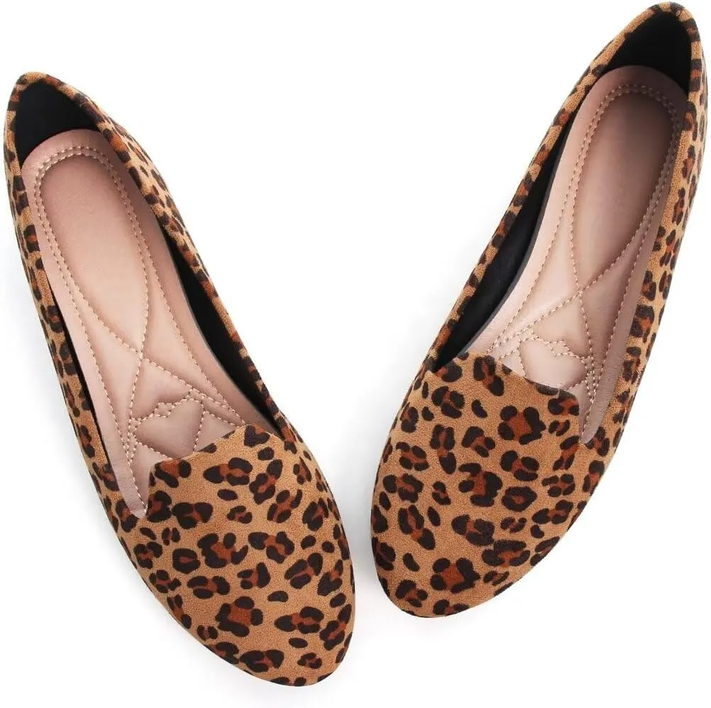 Stunner Women Cute Slip-On Ballet Shoes Soft Solid Classic Pointed Toe Flats