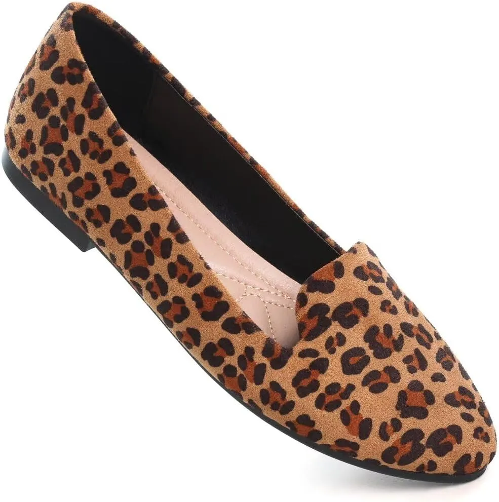 Stunner Women Cute Slip-On Ballet Shoes Soft Solid Classic Pointed Toe Flats