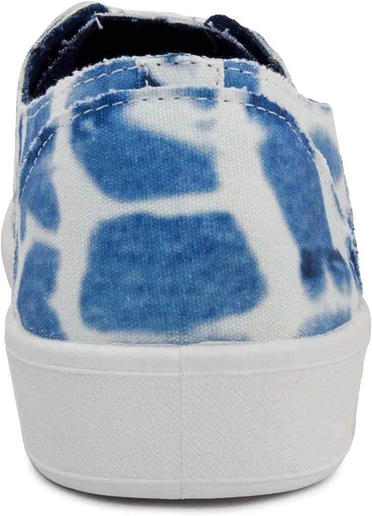 Sugar Slip On Sneakers for Women - Women's Loafers & Slip-ons Canvas Shoes - Comfortable Slip On Sneaker Shoe with No-Tie Laces and Cute Design - Womens Slip Ons Forever Shoe