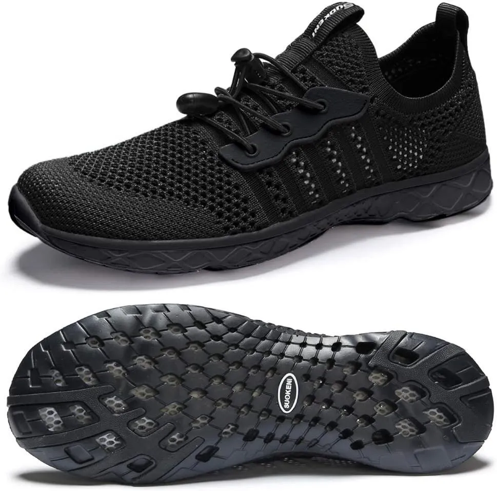 SUOKENI Women's Quick Drying Slip On Water Shoes for Beach or Water Sports