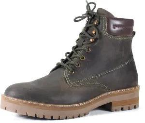 Testosterone Shoes Men's Hawk Eyes Genuine Leather Soft Toe Fashion Work Boot