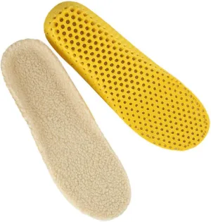 Thermal Wool Insoles Warm Foot Warming Pad for Winter Soft and Comfortable Shoe Inserts