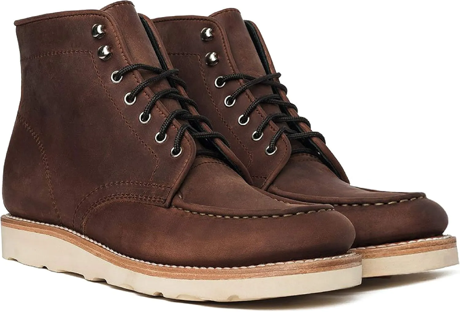 Thursday Boot Company Men's Diplomat Moc Toe Leather Boot