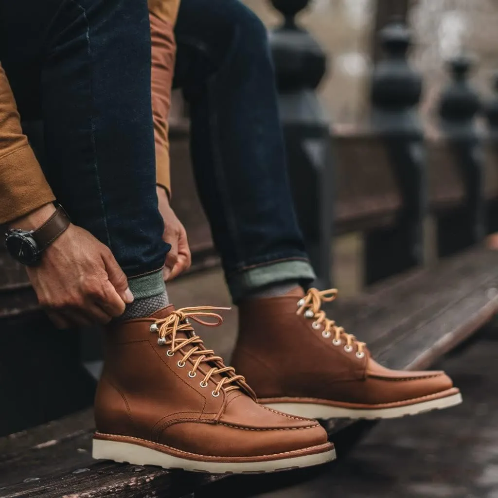 Thursday Boot Company Men's Diplomat Moc Toe Leather Boot