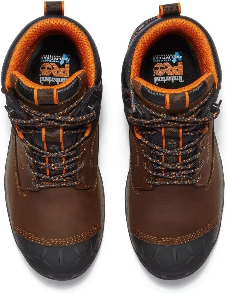 Timberland PRO Men's Boondock Ultralight 6 Inch Composite Safety Toe Waterproof Industrial Work Boot