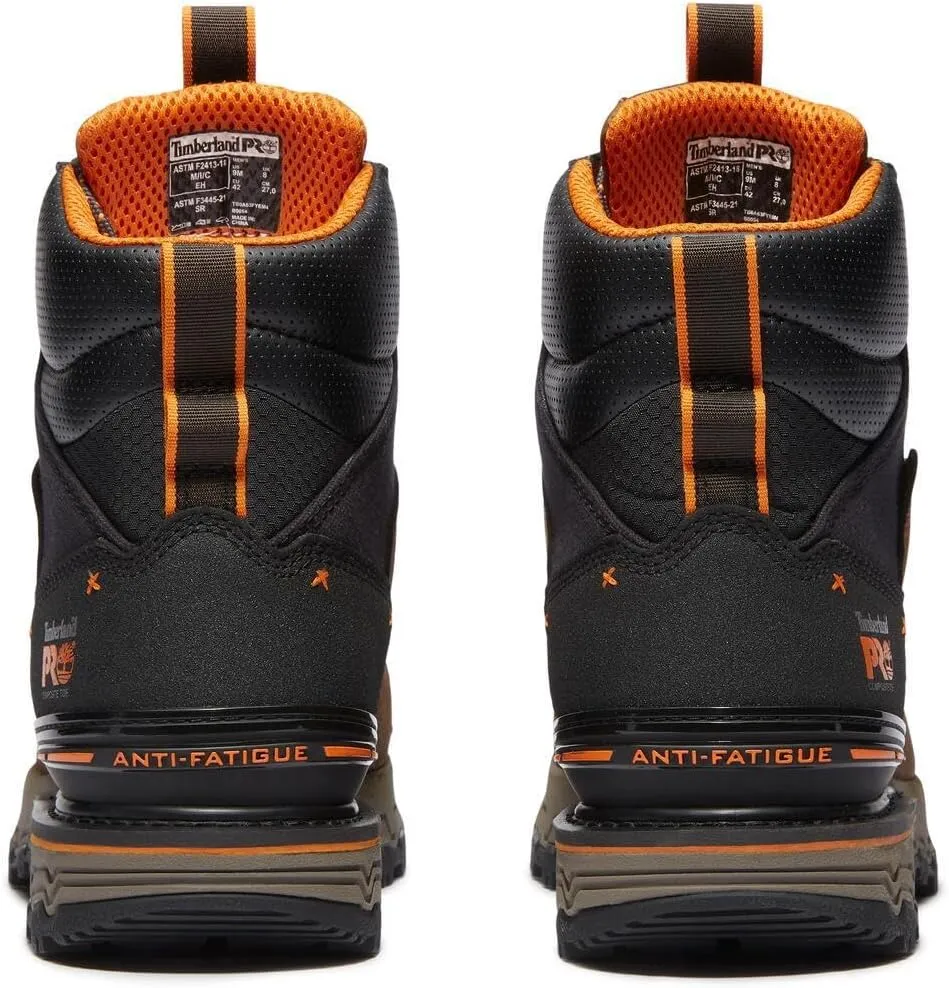 Timberland PRO Men's Boondock Ultralight 6 Inch Composite Safety Toe Waterproof Industrial Work Boot