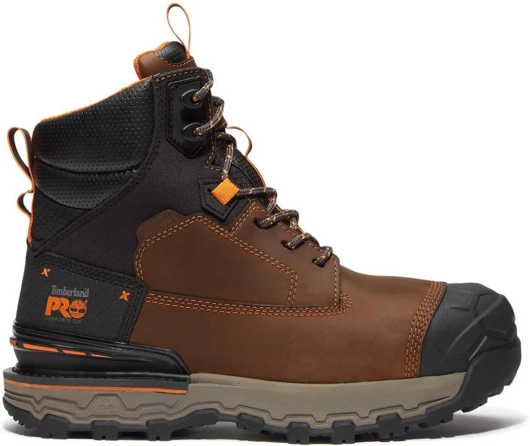 Timberland PRO Men's Boondock Ultralight 6 Inch Composite Safety Toe Waterproof Industrial Work Boot