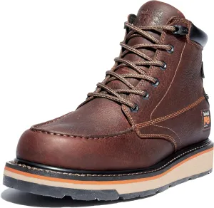 Timberland PRO mens Gridworks 6 Inch Soft Toe Waterproof Industrial Wedge Work Boot