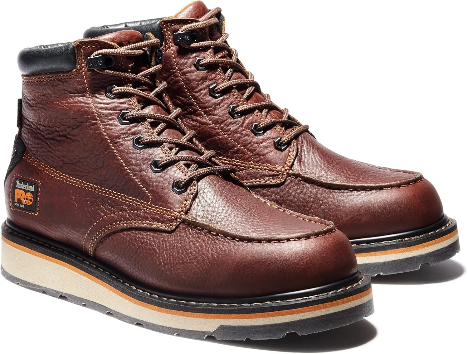 Timberland PRO mens Gridworks 6 Inch Soft Toe Waterproof Industrial Wedge Work Boot