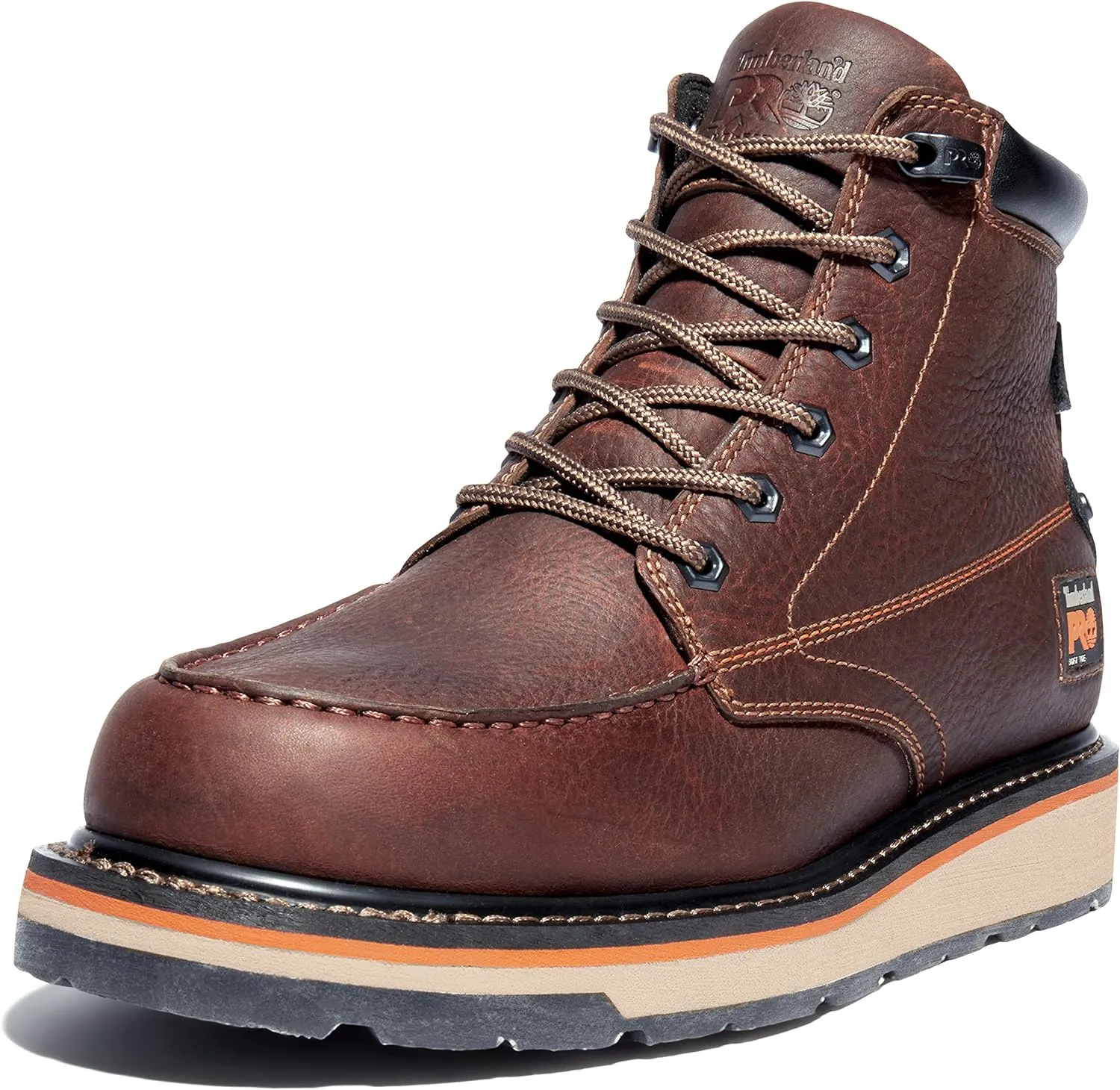 Timberland PRO mens Gridworks 6 Inch Soft Toe Waterproof Industrial Wedge Work Boot