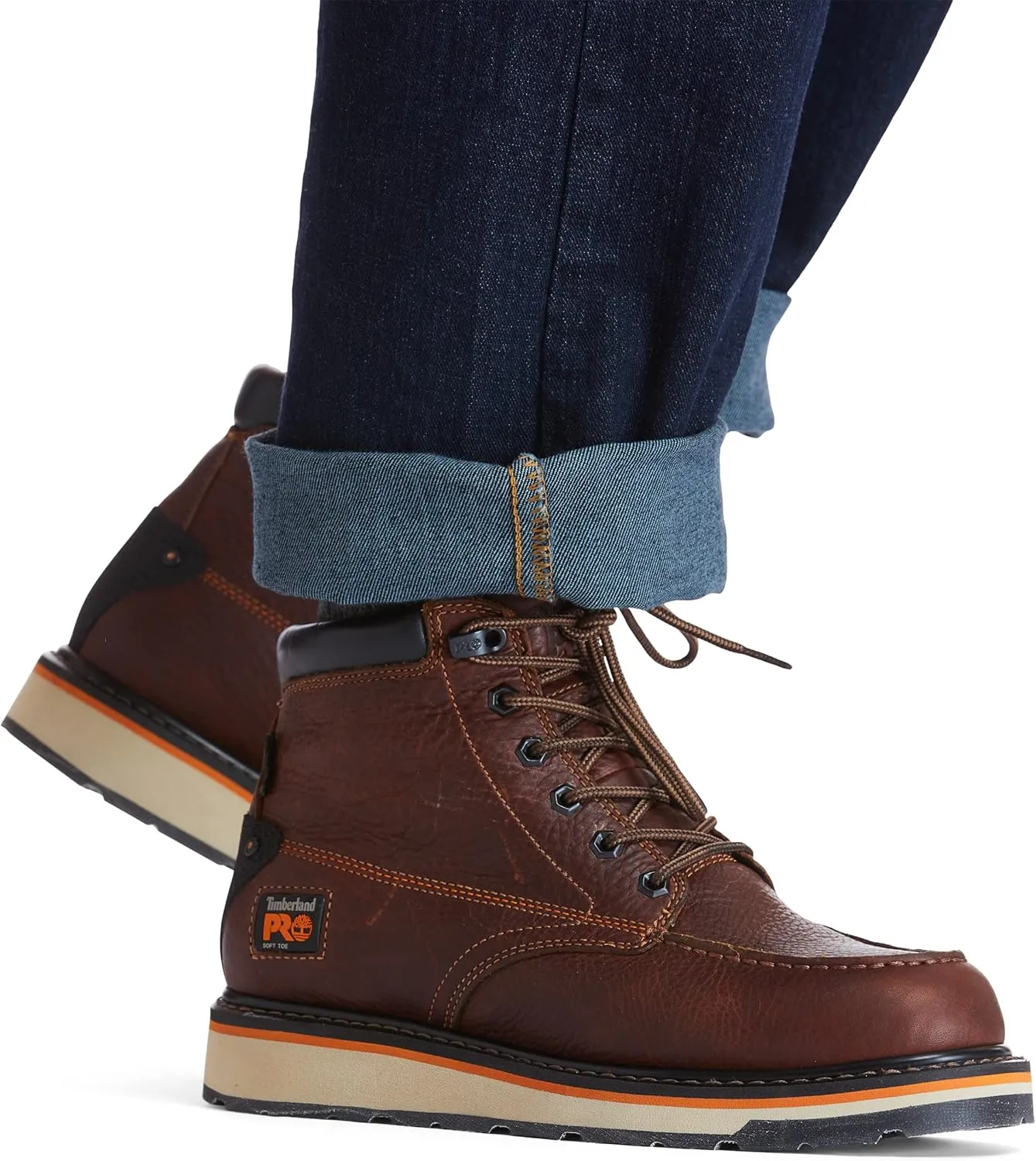 Timberland PRO mens Gridworks 6 Inch Soft Toe Waterproof Industrial Wedge Work Boot