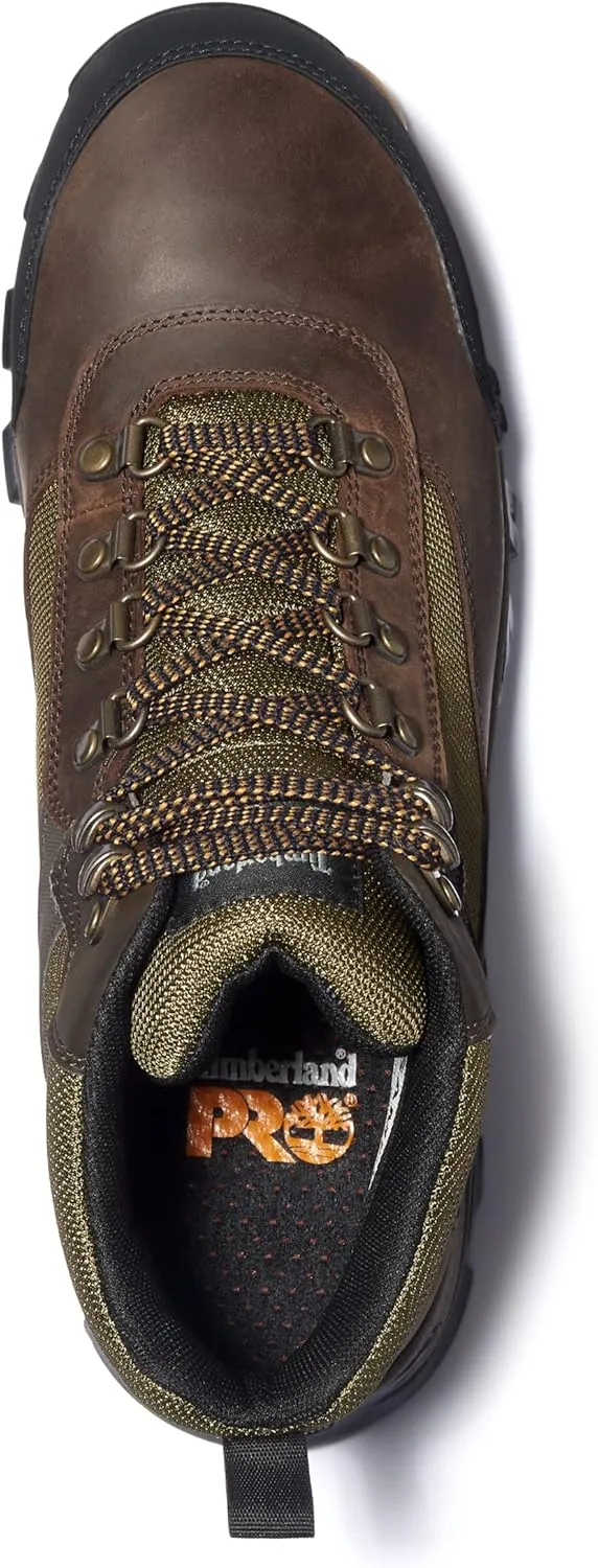 Timberland PRO mens Keele Ridge Steel Safety Toe Waterproof Industrial Hiker Work Boot
