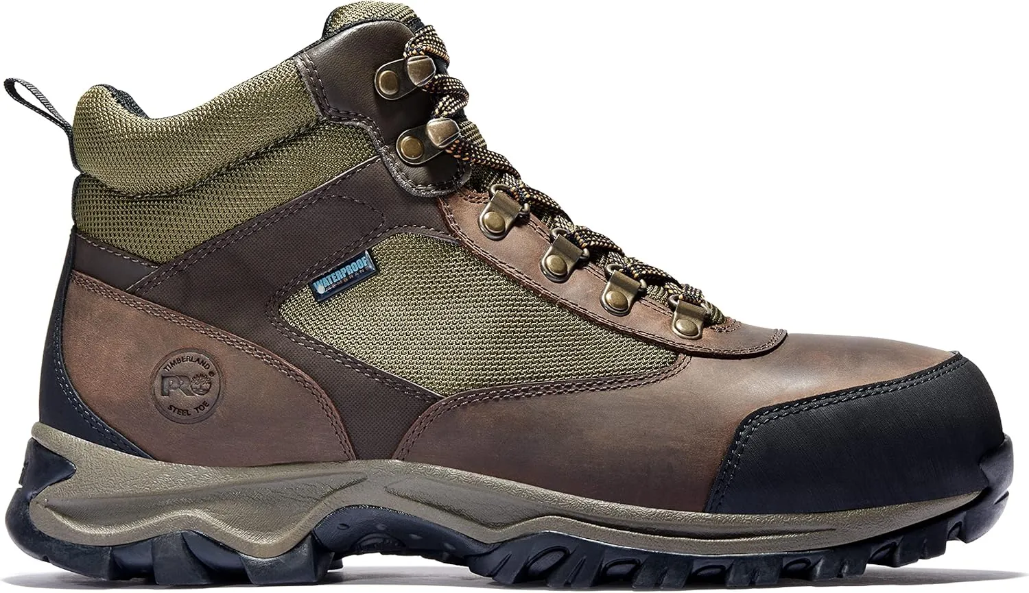 Timberland PRO mens Keele Ridge Steel Safety Toe Waterproof Industrial Hiker Work Boot