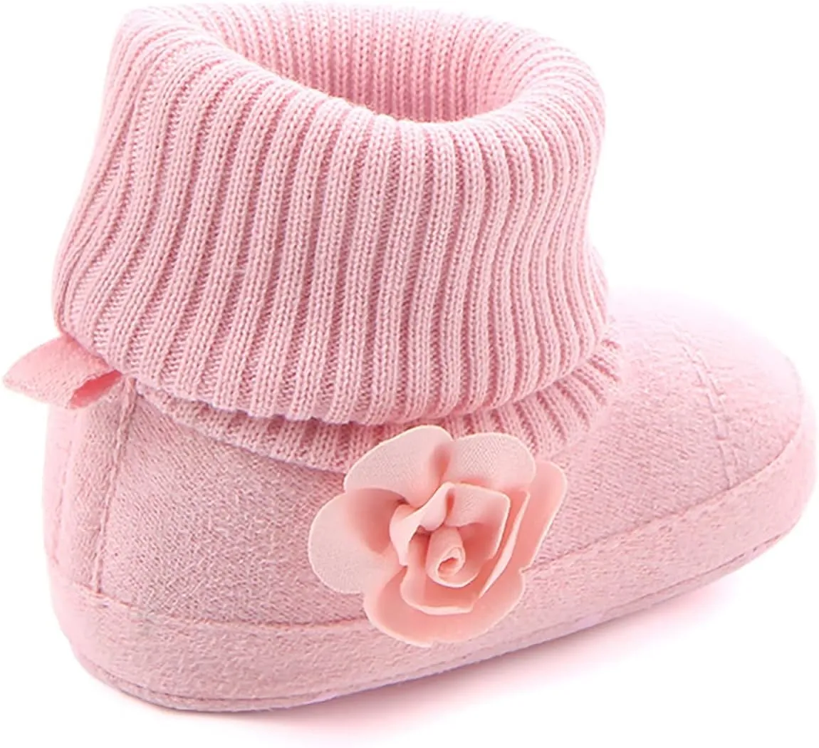 Toddler House Shoes Cotton Shoes for Baby Girls and Boys Warm Shoes Soft Comfortable Boots Infant Toddler Warming Shoes