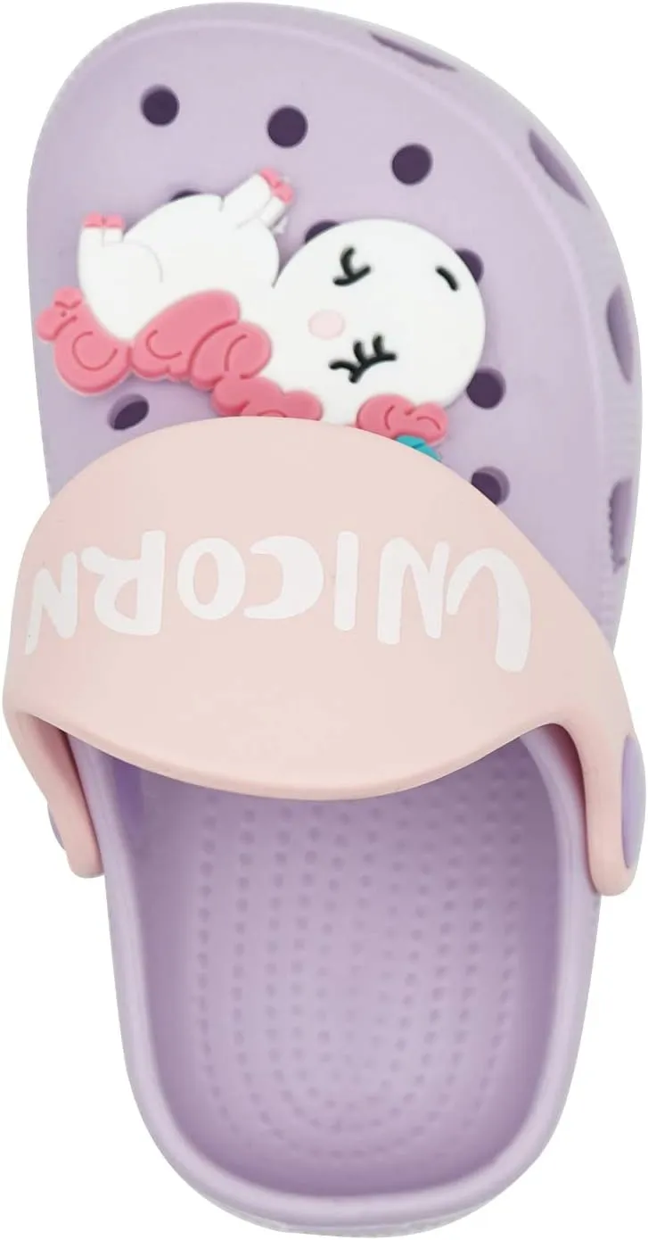 Toddler Little Kids Clogs Slippers Sandals, Non-Slip Girls Boys Clogs Slide Lightweight Garden Shoes Slip-on Beach Pool Shower Slippers