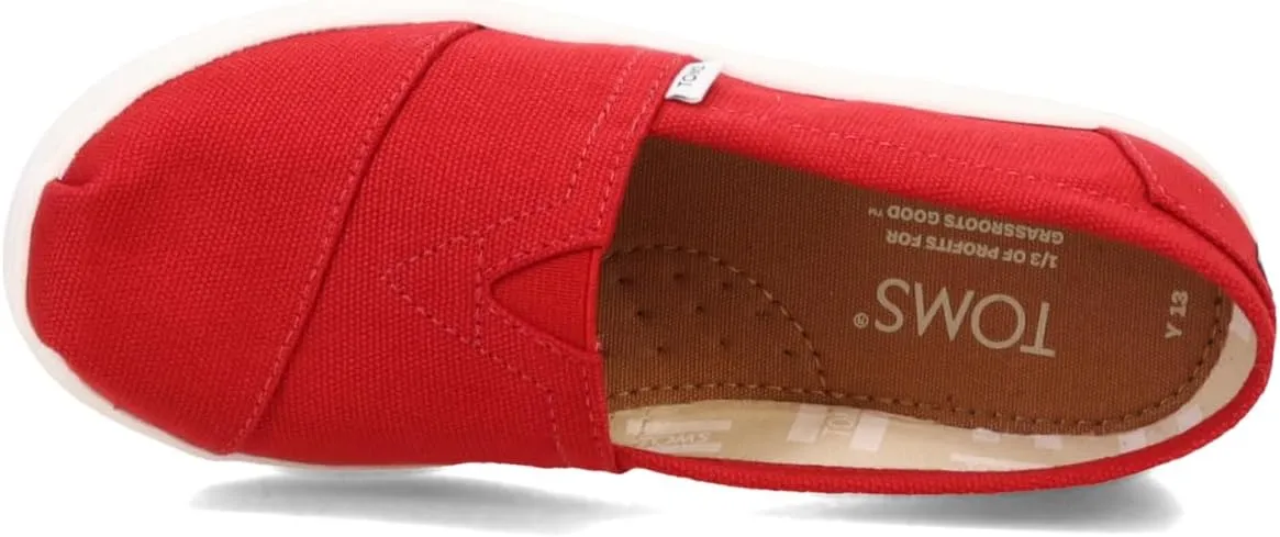 TOMS Unisex Kid's Alpargata Core Loafer Flat