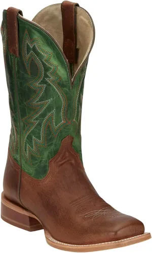 Tony Lama Luciano Men's Stylish Leather Boots - Durable, Comfortable, and Perfect for Casual & Formal Occasions, Gold/Tan - 13 EE