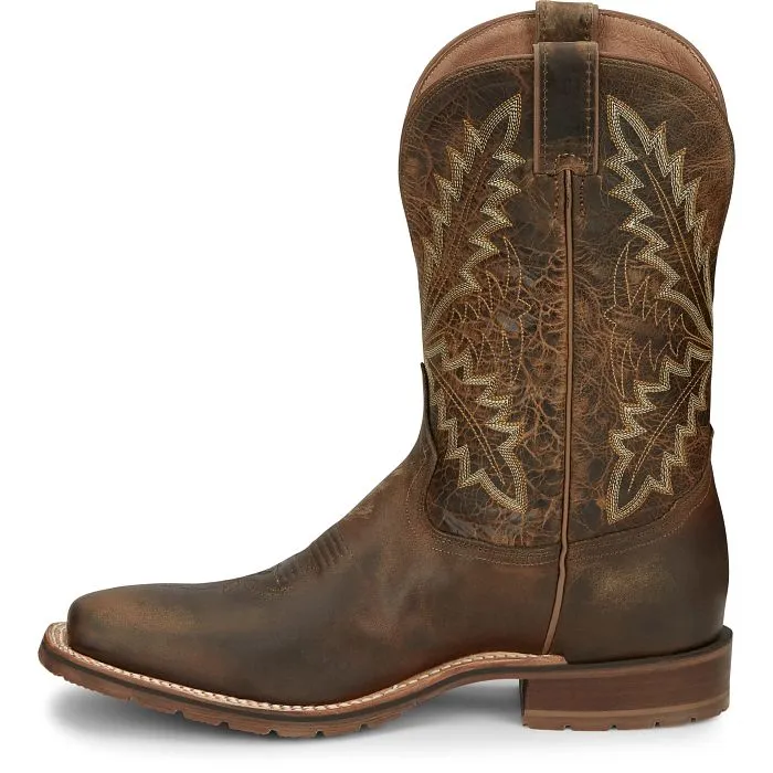 Tony Lama Men's Bowie 11" Western Boot - Oak