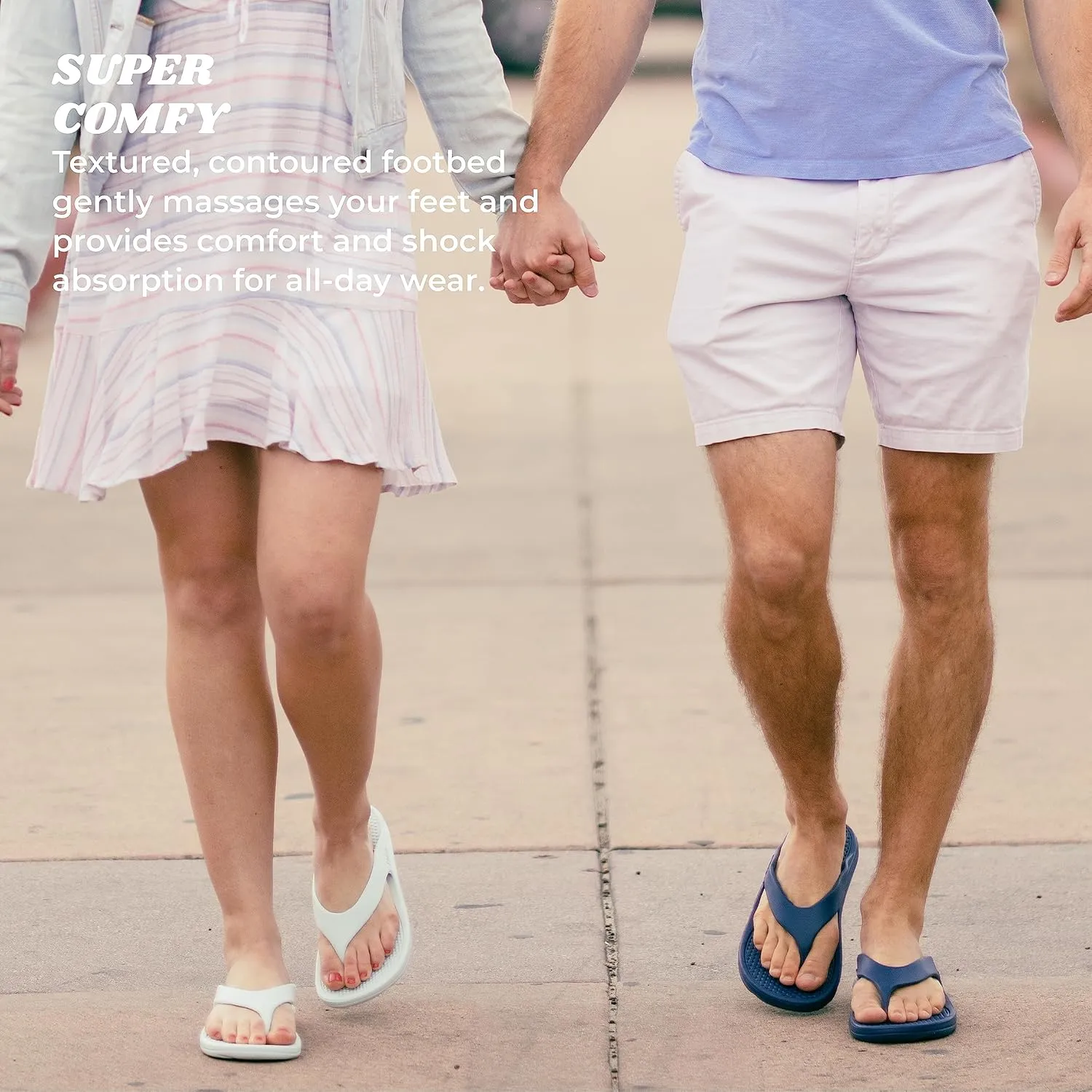 totes Women's Everywear Ara Thong Sandal