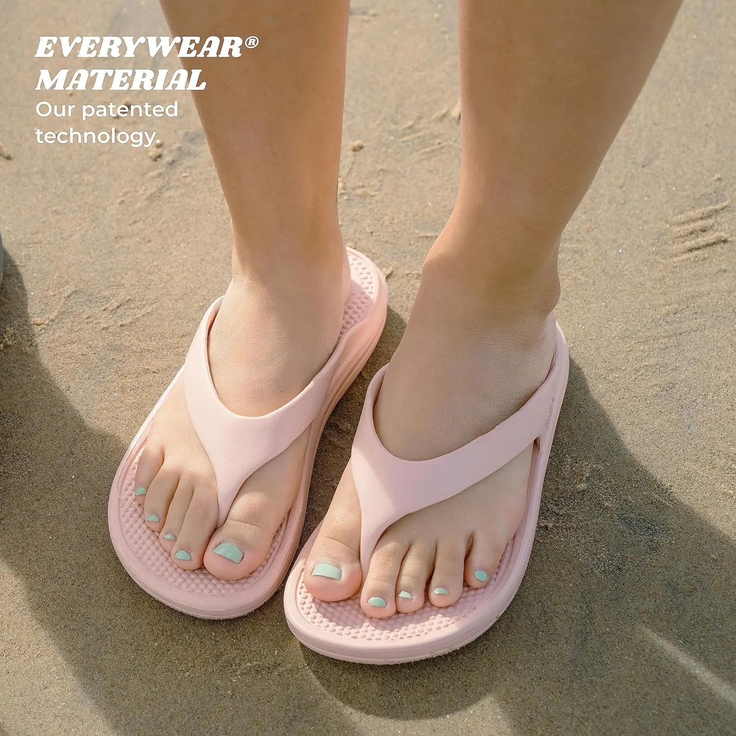totes Women's Everywear Ara Thong Sandal