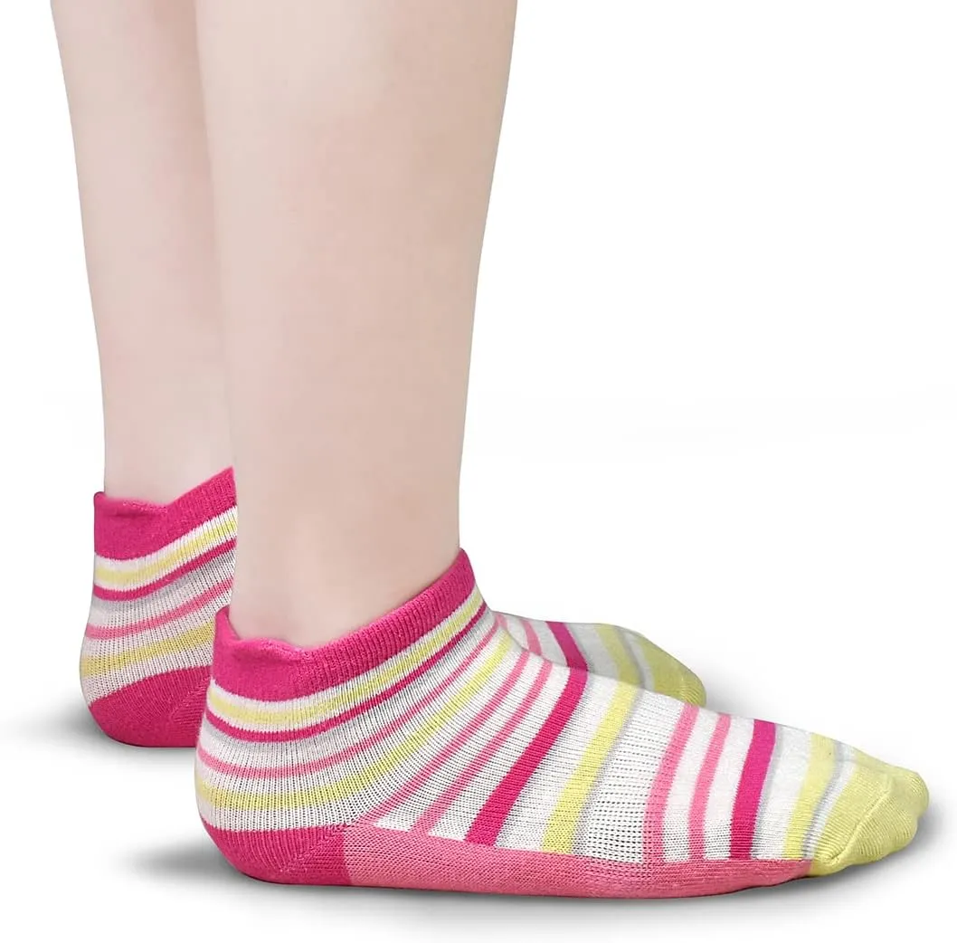 Tphon Non Slip Kids Toddler Socks with Gripper - 12 Pairs Anti Skid Socks for Boys & Girls, Ages 1-7
