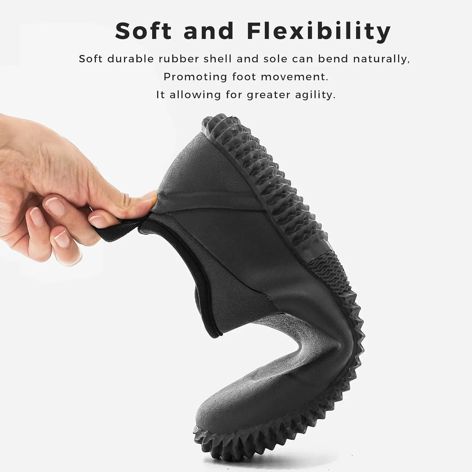 Ubon Unisex Waterproof Garden Shoes Mens Ankle Rubber Mud Rain Boots Slip On Comfortable Women Fishing, Food Service, Nursing, Walking Shoes
