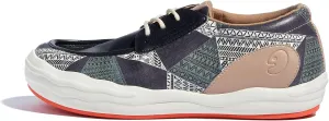 UIN Men's Fashion Platform Sneaker Slip On Walking Casual Comfortable Art Painted Travel Shoes Andalusia