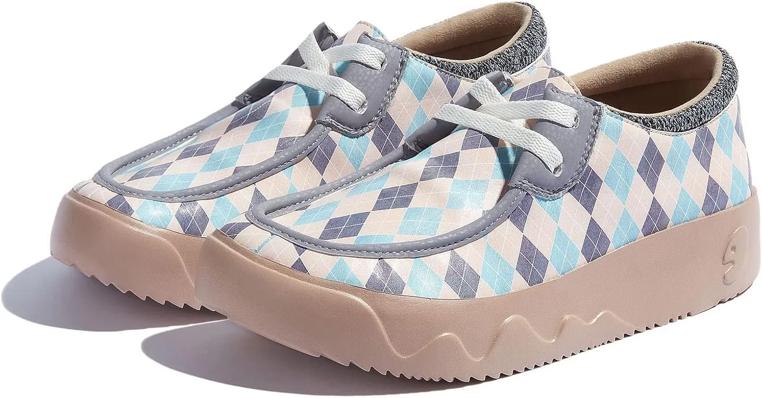 UIN Women's Art Painted Travel Shoes Slip On Casual Loafers Lightweight Comfort Fashion Sneaker Fuerteventura