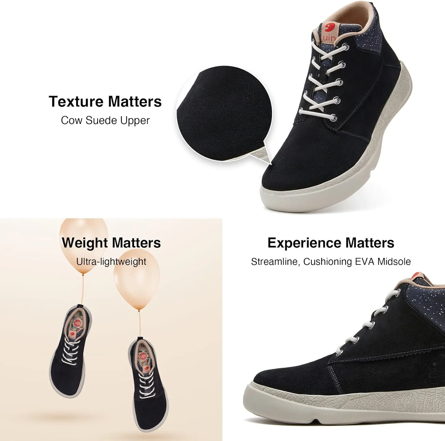 UIN Women's Fashion Sneaker Comfortable Casual Art Travel Shoes Ordesa