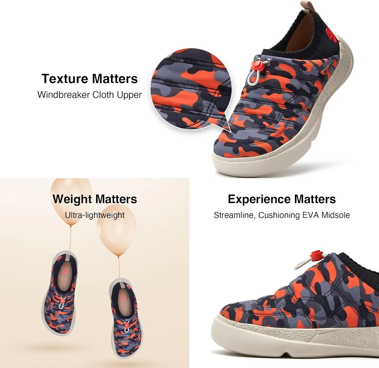 UIN Women's Fashion Sneaker Comfortable Casual Art Travel Shoes Ordesa
