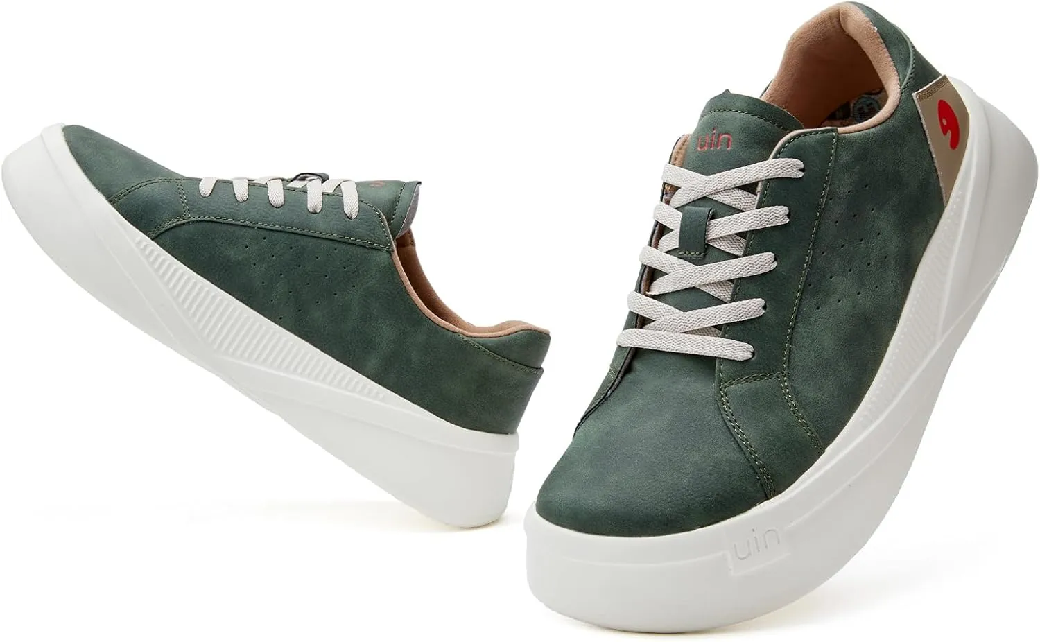 UIN Women's Platform Fashion Sneaker Comfortable Casual Art Travel Shoes Victoria