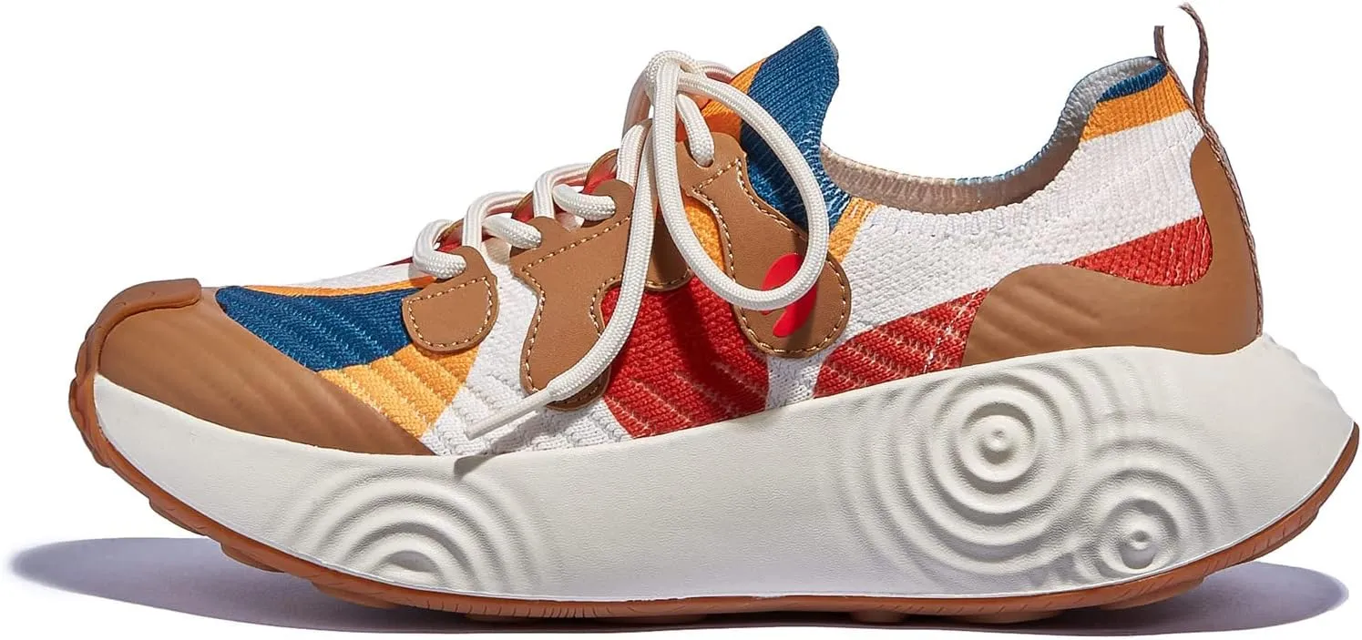 UIN Women's Platform Walking Shoes Casual Comfortable Art Painted Travel Fashion Sneaker Brava