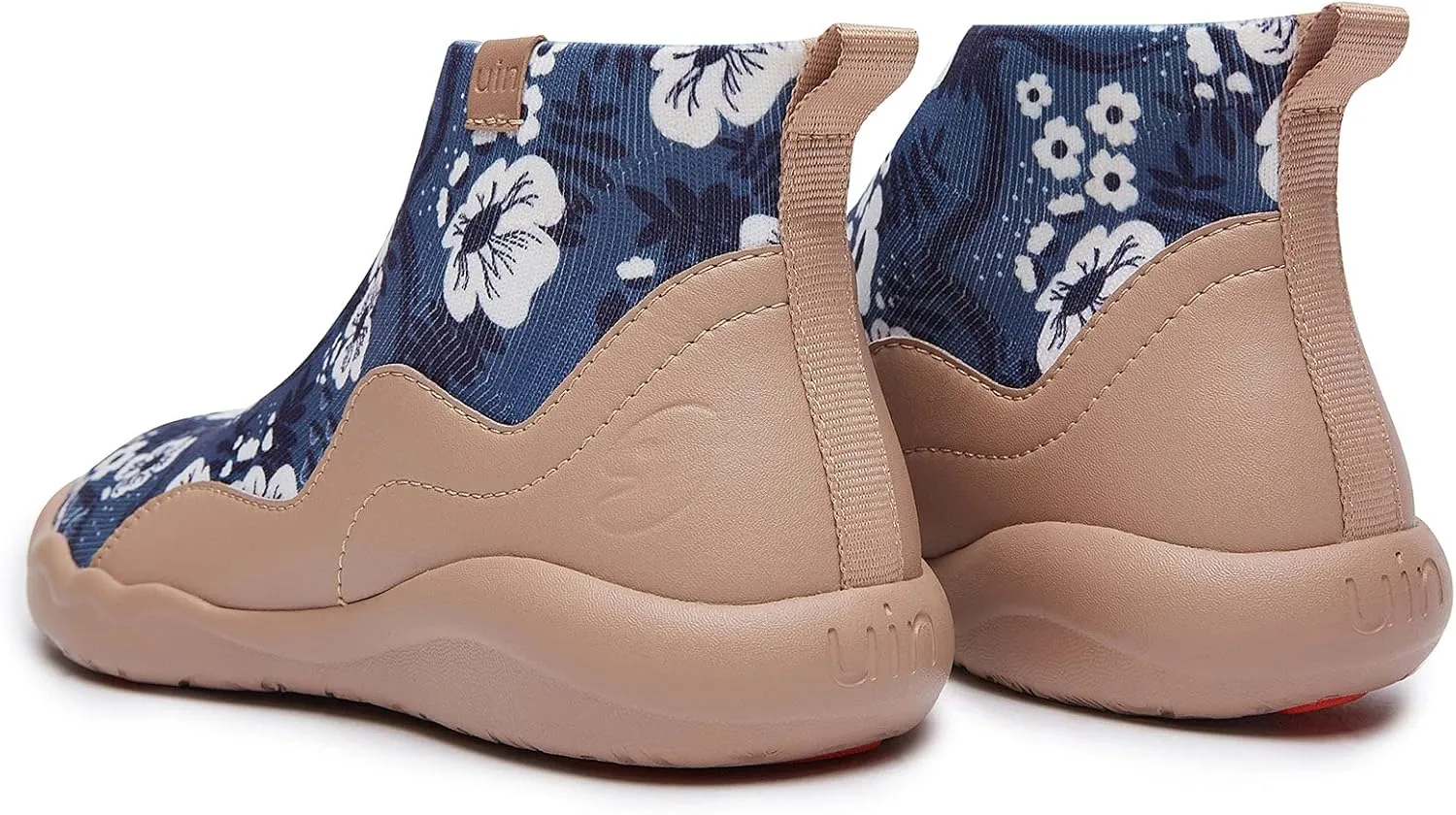 UIN Women's Walking Shoes High Top Knitted Boots Casual Lightweight Comfort Fashion Sneaker Madrid